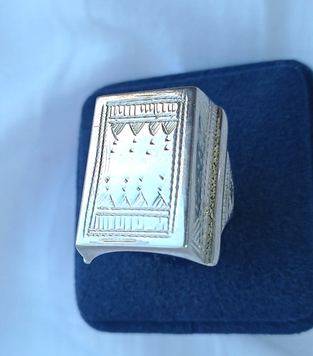 Grosse chevalière argent - grosse,