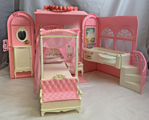 Mattel barbie 1052 bed bath - barbie,