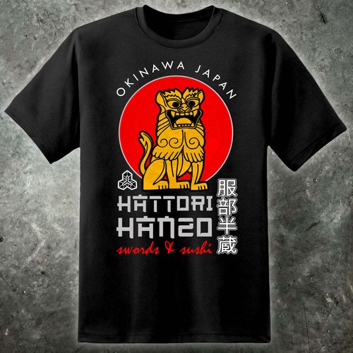 Shirt hattori hanzo swords - t-shirt,