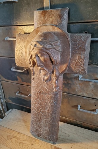 Rare grand crucifix éternit - rare,