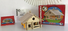 7⚜️ Jeu De Construction En Bois Maison En Rondins Jeujura 135 Pièces Complet