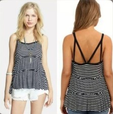 Free People Navy Blue And