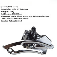 Dérailleur avant VTT pour