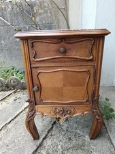 Table De Chevet Ancienne Avec Dessus Marbre Rose