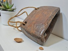 Cloche En Bois Antique Animaux