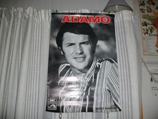 Adamo rare affiche - adamo,