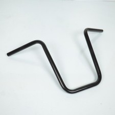 Guidon noir type chopper pour