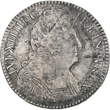 France, Louis XIV, 1/2 Ecu aux