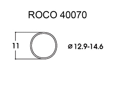Roco 10x bandages roue - 10x,