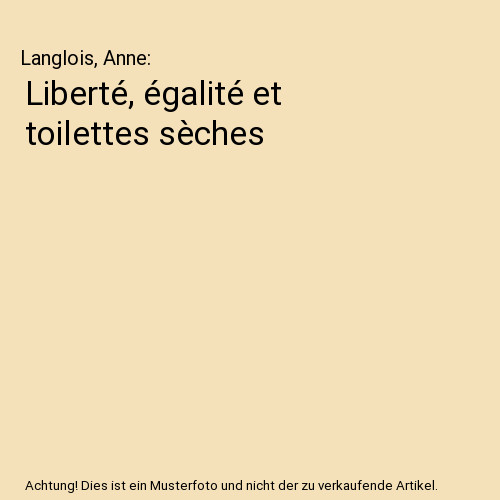 Liberté égalité et - égalité,