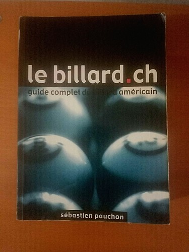 Livre billard américain - livre,