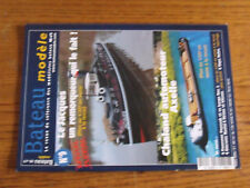15µ?. Revue Bateau Modele n°9 Le Jacques / Chaland Axelle / Plan sirene klaxon 