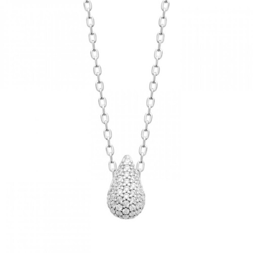 Collier pendentif goutte avec