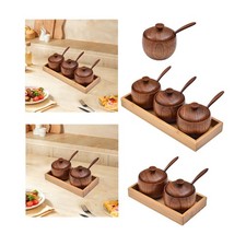 Pot à épices en bois