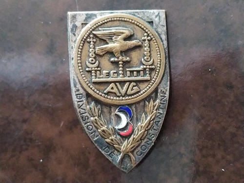 Guerre algérie insigne - d'algérie, de