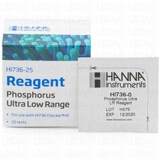HANNA INSTRUMENTS HI736-25 Réactifs pour mini-photomètre HI736 Phosphore