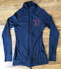 Ice It By Bebe Z Womens Detroit Red Wings Zip Up Jacket Black W Rhinestone Sz M