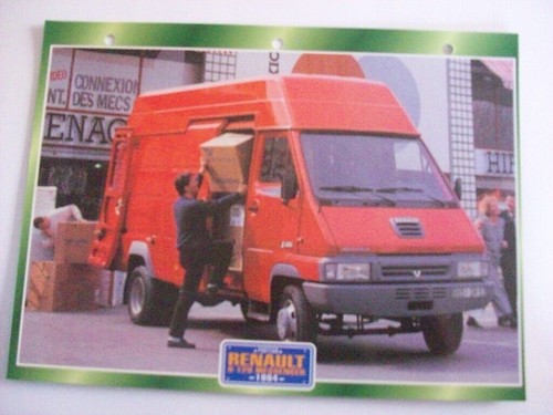Carte fiche camion - fiche, porteur