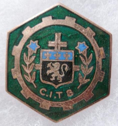 Insigne cit train augis - augis, sans