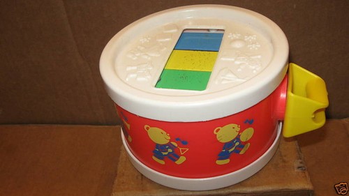 Vintage fisher price - fisher, drum