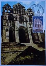 Carte Postale Premier Jour 1980 CATHÉDRALE DU PUY