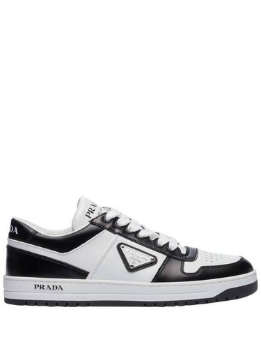 Prada baskets cuir - baskets, en
