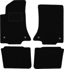 Tapis de sol en velours noir pour Opel Omega B année 1994-2003 set 4 pièces