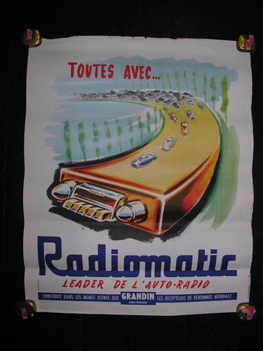 Rare affiche ancienne - , "