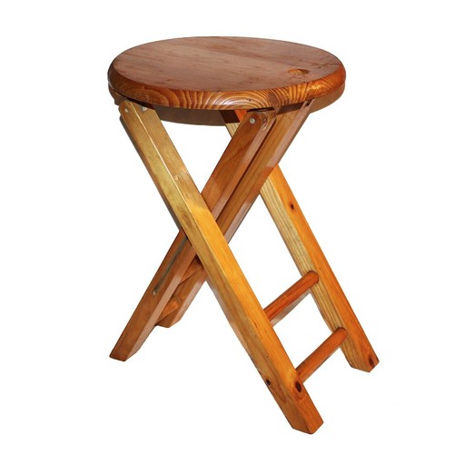 Tabouret pliant bois - pliant, en