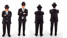 Miniature Statue Film Movie FIGURE Blues Brothers 2 FIGURINES JAKE ET ELWOOD