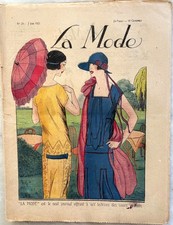 LA MODE n° 23 du 7 Juin 1925