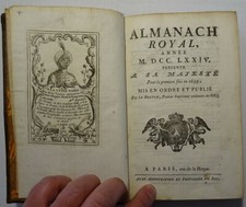 Almanach royal année