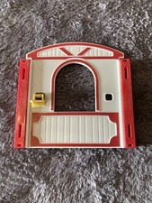 Playmobil Accessoire :  1 Barrière Gris/rouge Box Équitation Animal Brosse