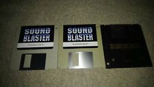 SOUND BLASTER + 3D CONSTRUCTOR KIT LOT DE 3 DISQUETTES  ATARI ST STE AMIGA