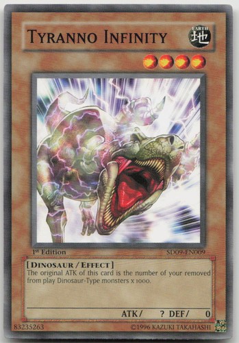 Tyranno infinity 1st - tyranno,