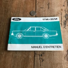 catalogue brochure de voiture N100 ford 17 M 20 M