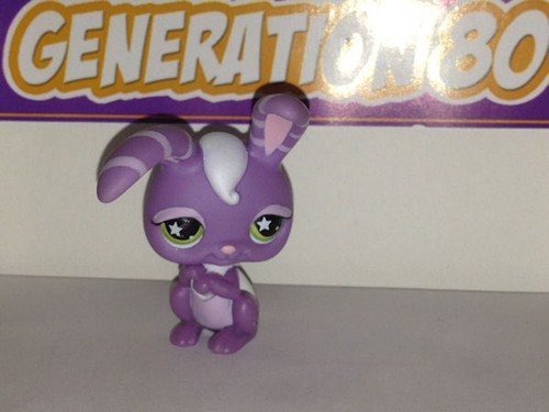 Littlest petshop lapin violet - littlest,