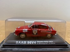 SAAB 96V4 SWEDEN RALLY 1972 SOUS BLISTER 1/43 N4
