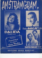 DALIDA 1959 PARTITION