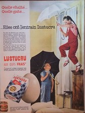 PUBLICITÉ LUSTUCRU AUX OEUFS