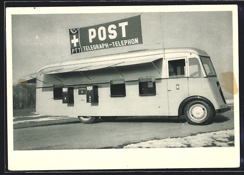 Carte postale bureau - carte,