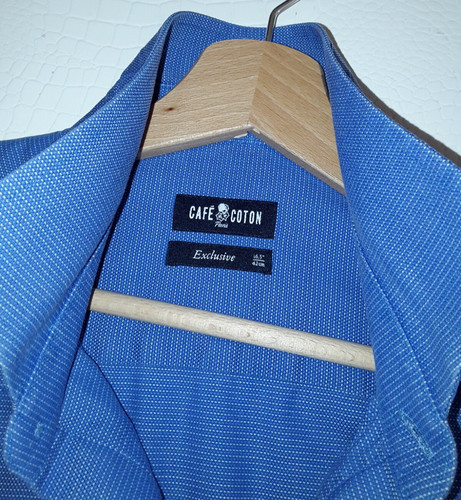 Chemise café coton taille - coton.,