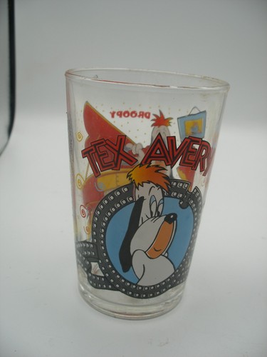 Tex avery droopy verre - droopy, à