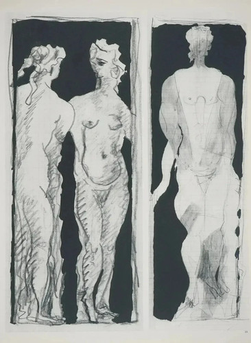 Georges braque nus - :, debout