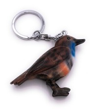 Bleu Gorge Oiseau En Bois