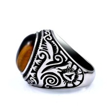 Bague homme acier - bague, couleur