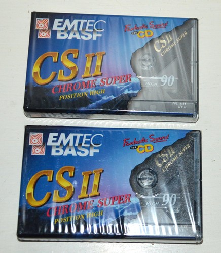 Cassettes audio chrome - k7,