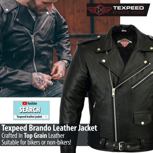 Blouson moto cuir texpeed - moto,