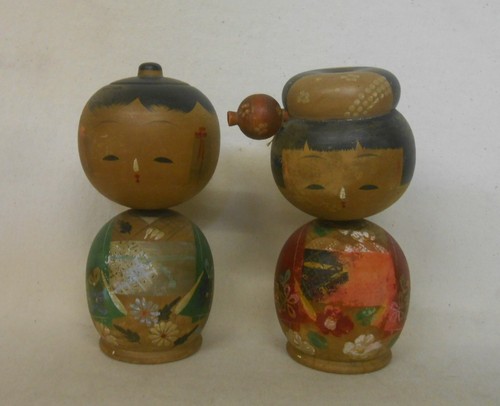 Paire poupée kokeshi - poupée,