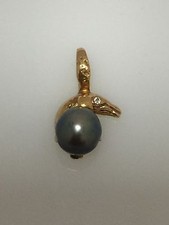 14k Yellow Gold Dolphin &